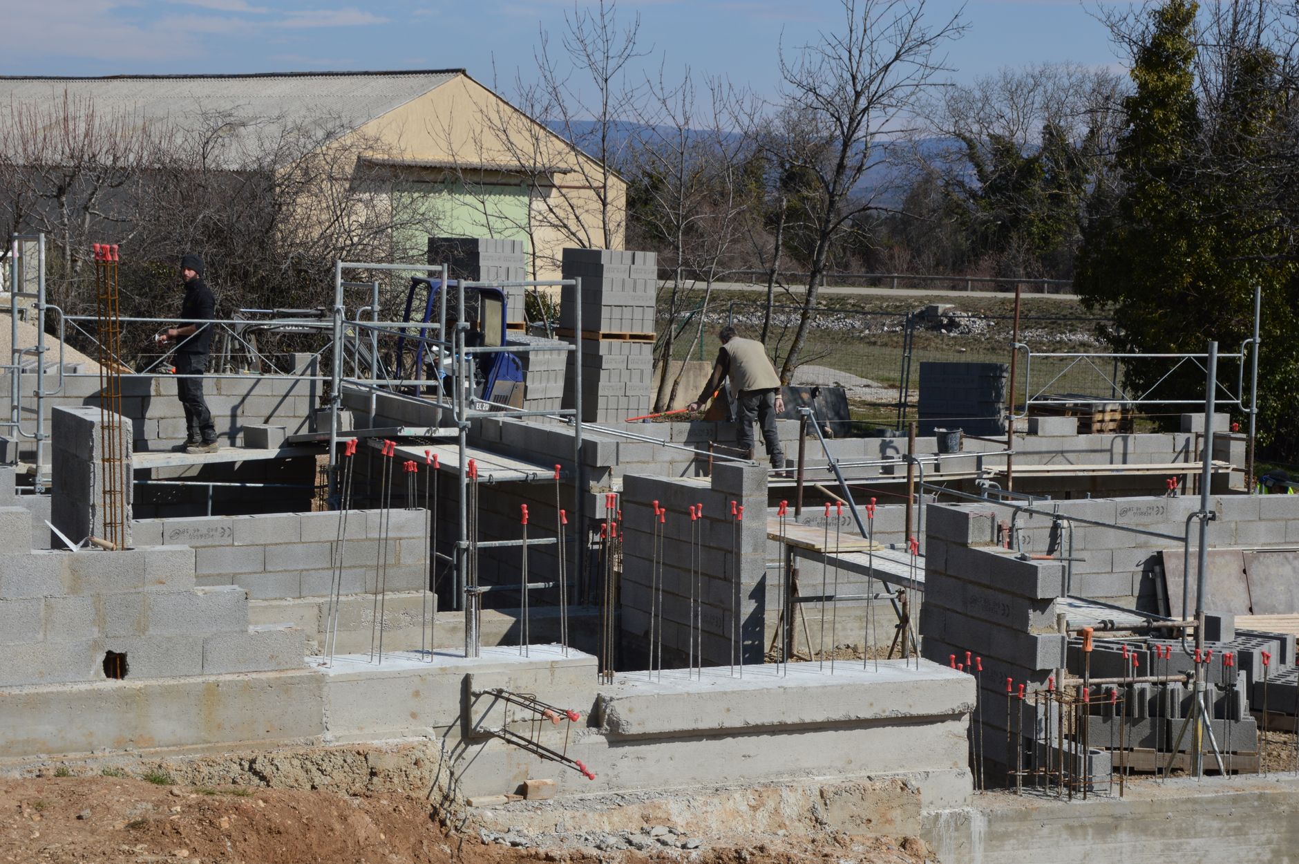 Chantier maçonnerie Sète